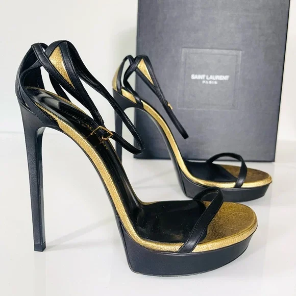 ⛔️SOLD⛔️AUTHENTIC SAINT LAURENT HEELS - Picture 7 of 11